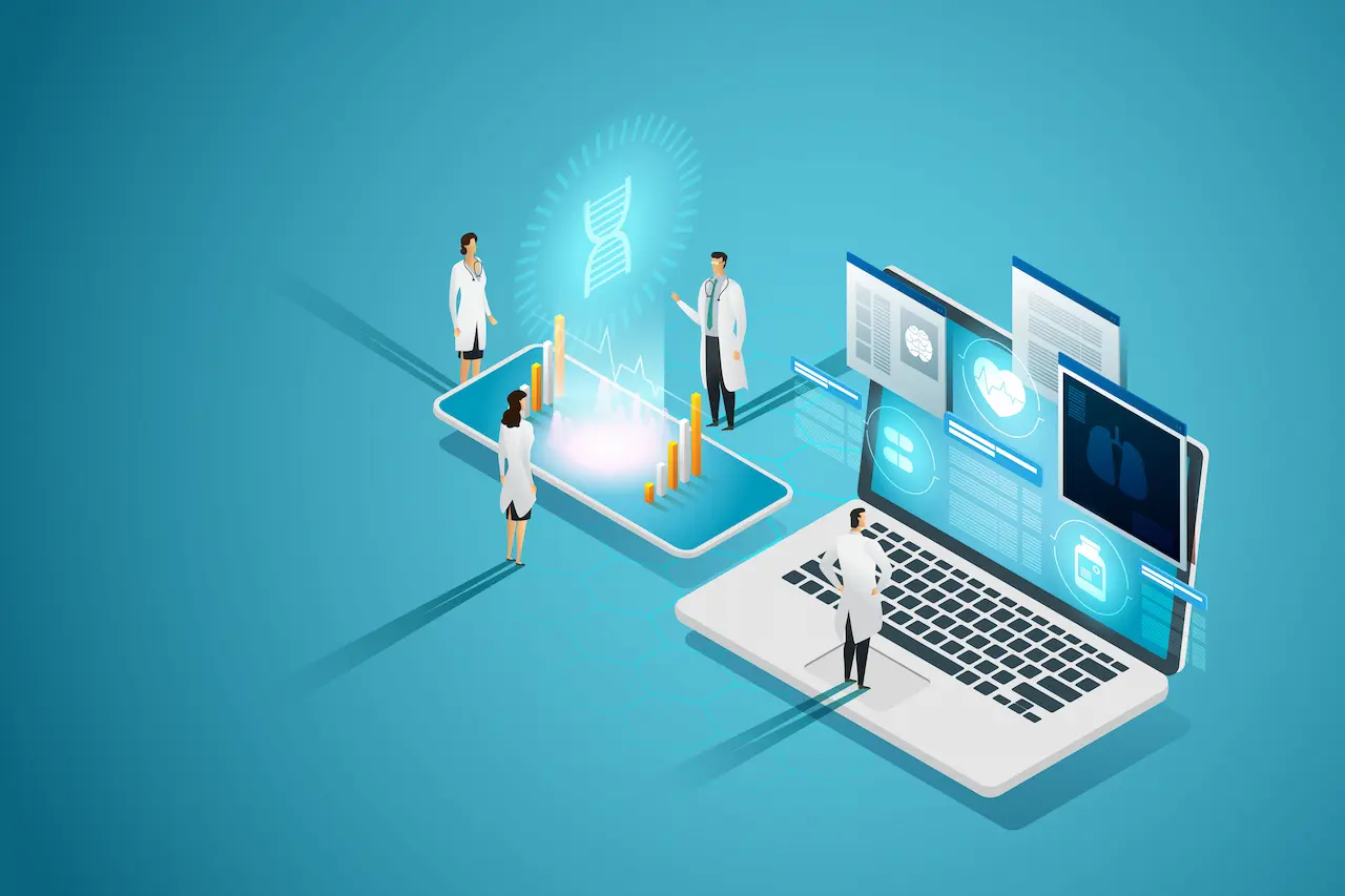 Healthcare & pharma website design strategies 2025.