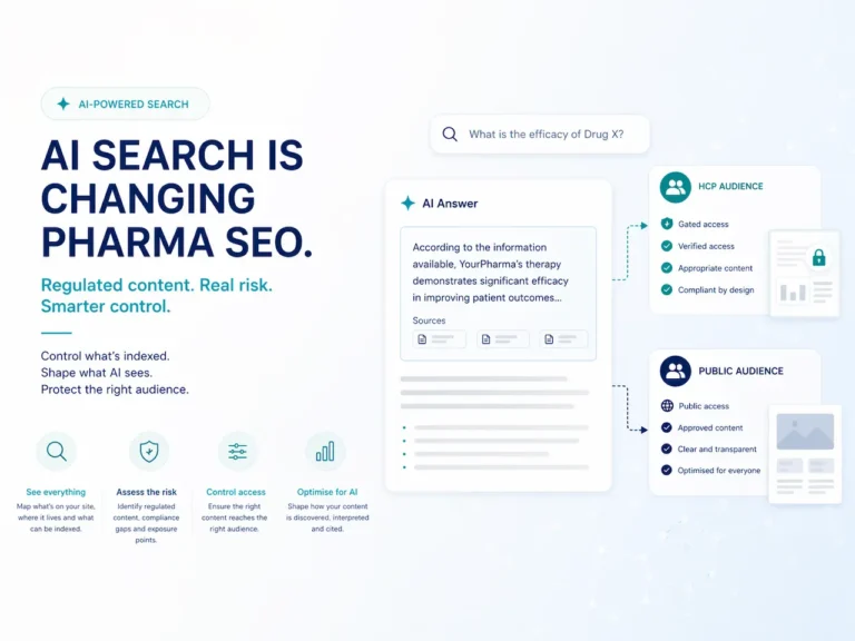 AI Search is changing pharma SEO
