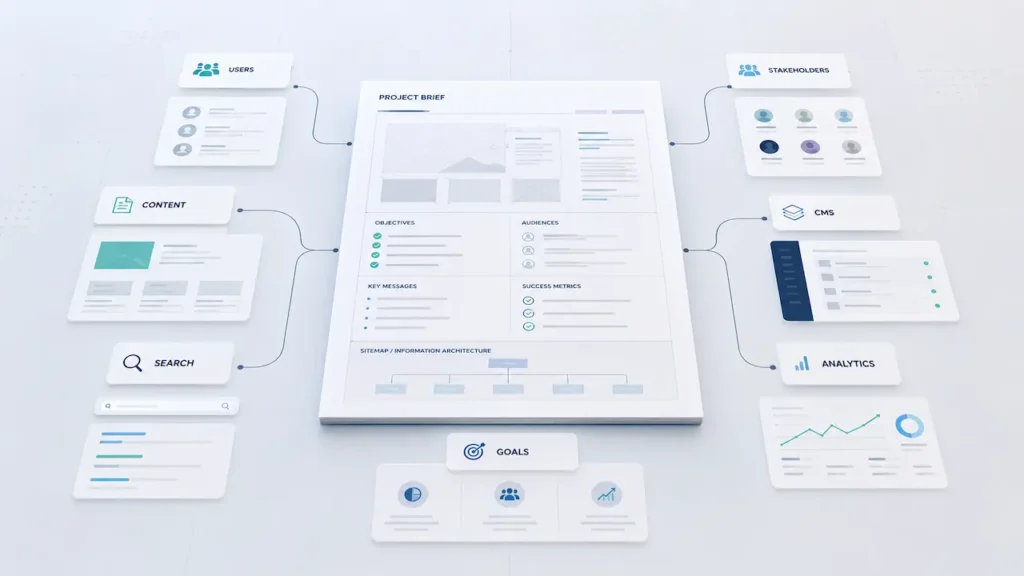 Planning healthcare website projects